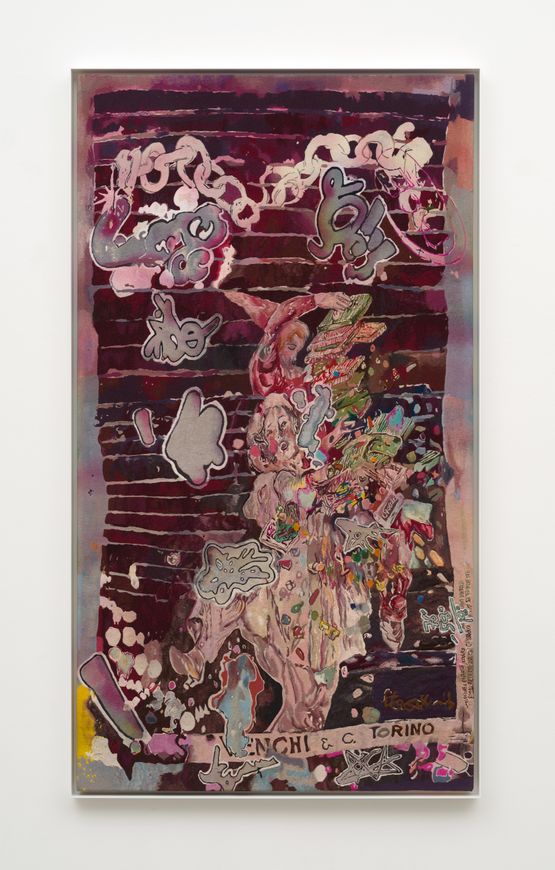Tehachepi sic After Cappiello by Ivan Morley contemporary artwork Painting