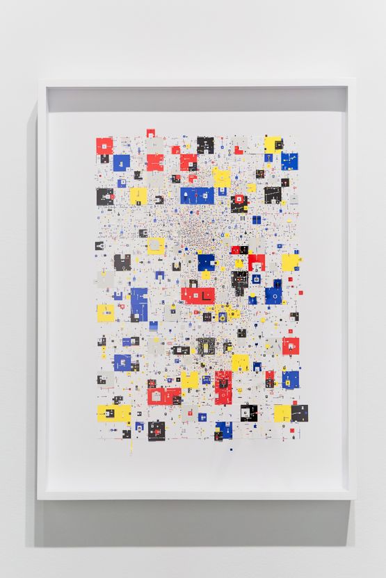 Label Lab I by Marco Maggi contemporary artwork Mixed Media