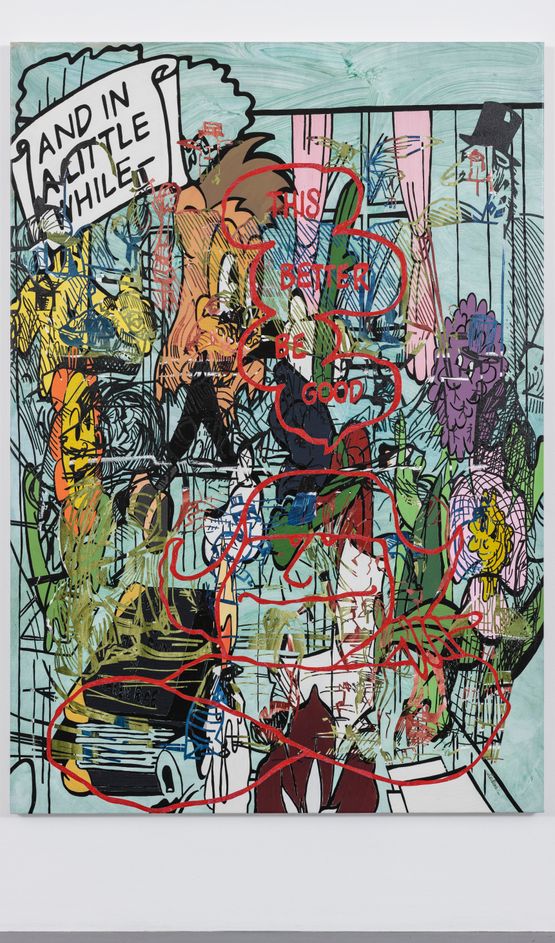 Denial by Helen Johnson contemporary artwork Painting