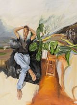 Somewhere in between by Jose Vivero contemporary artwork painting