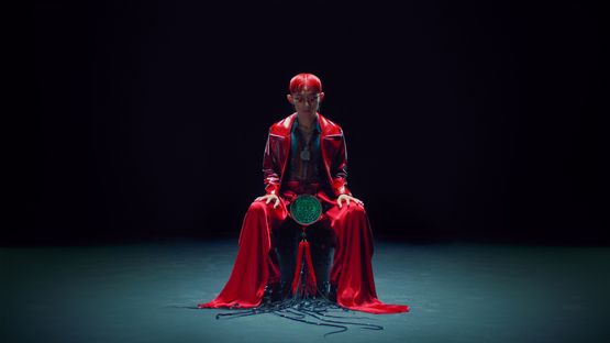 Kiss of the Rabbit God by Andrew Thomas Huang contemporary artwork Moving Image