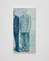 Brothers by Alex Van Warmerdam contemporary artwork painting