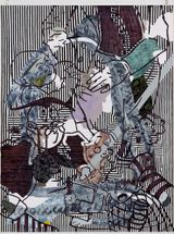Death Painting Knowledge transfer ghoul by Helen Johnson contemporary artwork painting