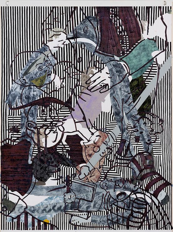 Death Painting Knowledge transfer ghoul by Helen Johnson contemporary artwork Painting