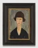 Jeune femme brune by Amedeo Modigliani contemporary artwork Painting