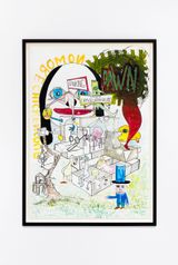 Stinking Dawn by Gelitin contemporary artwork works on paper