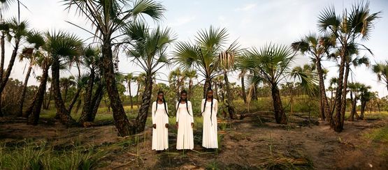 Three sisters by Monica De Miranda contemporary artwork Print