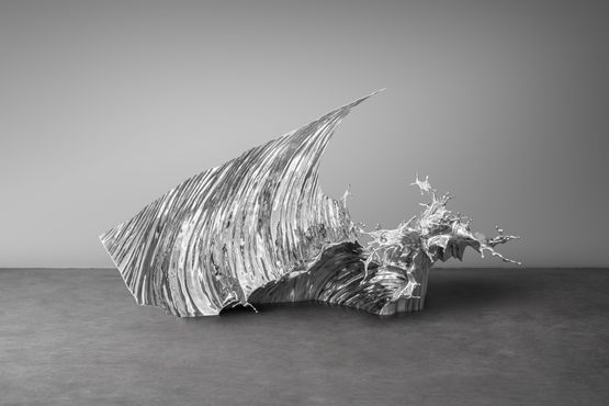 Water in Dripping - Sternstunde by Zheng Lu contemporary artwork Sculpture