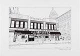 Noodling in New York series Landmark August 5 2022 by Kondoh Akino contemporary artwork works on paper
