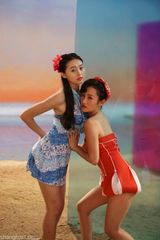 The Coloured Sky New Women II 6 by Yang Fudong contemporary artwork photography