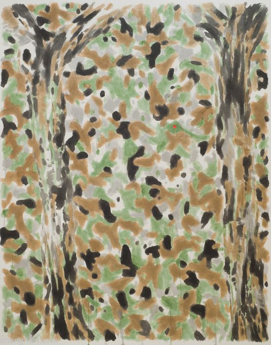 The Border Tree 8 by Wu Yiming contemporary artwork Painting