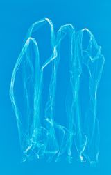 Kleine blaue Frauengruppe by Frank Madler contemporary artwork photography