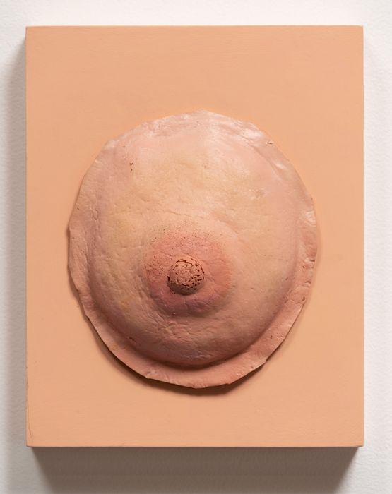 Breast from Eggs to Breast Kitchen installation at Womanhouse by Vicki Hodgetts and Robin Weltsch contemporary artwork Painting
