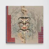 Look Me in the Eyes No. 7 by Hayv Kahraman contemporary artwork painting
