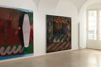 Contemporary art exhibition Siegfried Zaworka  Luisa Kasalicky Medleys Reliefs and Colour Charts at Galerie nachst St. Stephan Rosemarie Schwarzwalder Domgasse 6 Austria