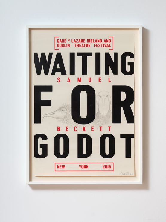Waiting for Godot by Denis OConnor contemporary artwork Painting