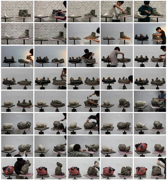 Narrative by a Pile of Clay 81-120 by Hu Qingyan contemporary artwork Photography