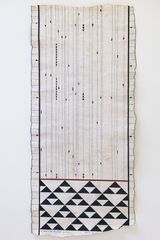 Te Tipare o Hinetakurua The Crown of the Winter Goddess. Winter Solstice 21.06.2020 by Nikau Hindin contemporary artwork textile