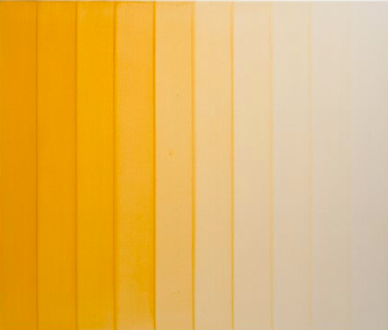 Yellow Ochre Water Colour Painting by Simon Morris contemporary artwork Painting