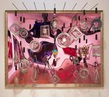 your mothers name is a mouthful by Dale Frank contemporary artwork mixed media