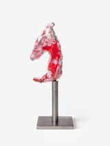 MUMINBABY KNACK UND BACK HORNCHEN by Jonathan Meese contemporary artwork sculpture