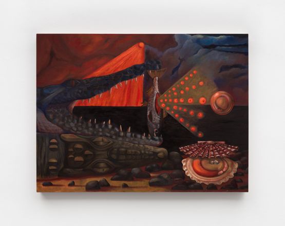 Aberto by Anna Livia Taborda Monahan contemporary artwork Painting