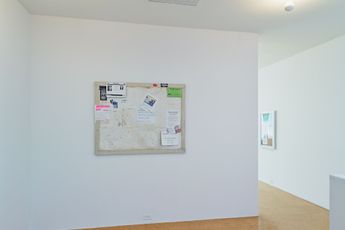 Contemporary art exhibition Fiona Connor Community Notice Board at 1301PE Los Angeles United States