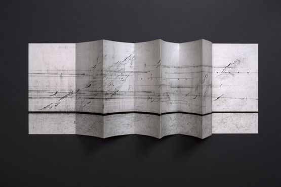 Waves II by Seher Shah contemporary artwork Works on Paper