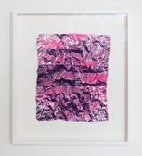 No. 934 Folded Grid by Rana Begum contemporary artwork mixed media