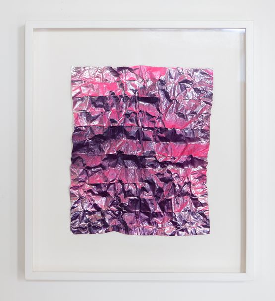 No. 934 Folded Grid by Rana Begum contemporary artwork Mixed Media