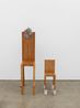 Chair for Human Use with Chair for Spirit Use 3 by Marina Abramovic contemporary artwork Sculpture