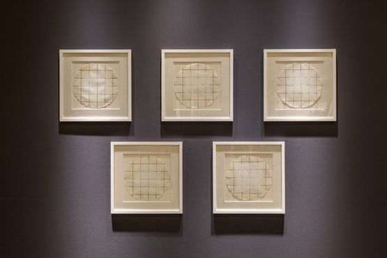 Five by Robert Ryman contemporary artwork Works on Paper