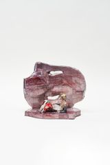 Reclining Figure by Osang Gwon contemporary artwork print mixed media