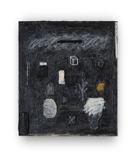 The tense of. place-forest at night by Jeon Jaeeun contemporary artwork Painting