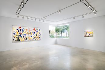 Contemporary art exhibition Kyungah Ham Phantom and A Map at Kukje Gallery Seoul South Korea