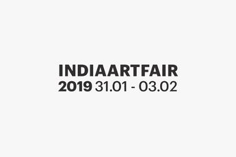 Contemporary art exhibition India Art Fair 2019 at Thomas Erben Gallery New York United States