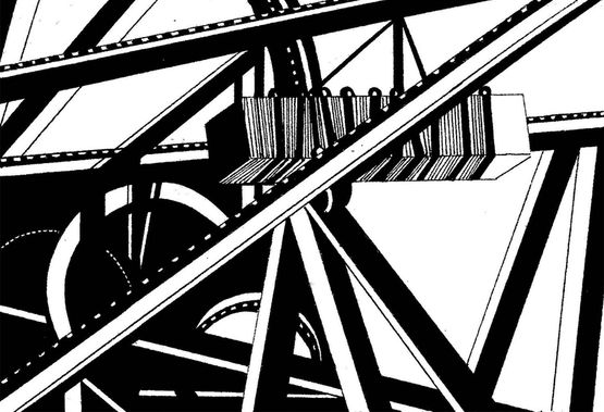 Non-Architectural Renderings 21 by Heba Y. Amin contemporary artwork Works on Paper