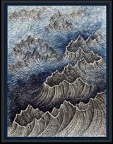 Irruption by Hyun-Joung Lee contemporary artwork drawing works on paper