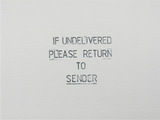 Please Return by Ayesha Jatoi contemporary artwork works on paper