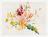 Chelsea Hotel Room 1Z1 birthday flowers by Sophie Von Hellermann contemporary artwork painting works on paper