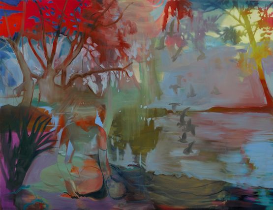 Calypso by Kate Gottgens contemporary artwork Painting
