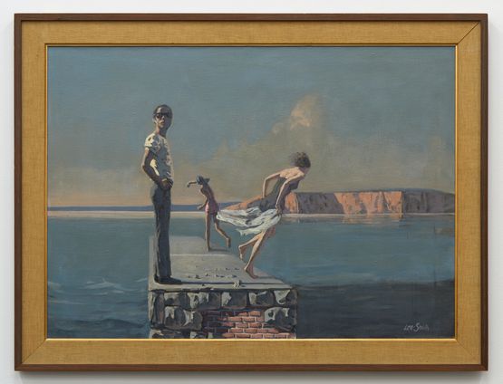 Outing by Hughie Lee-Smith contemporary artwork Painting