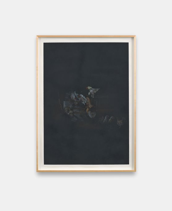 Rock Paper Scissors by Holly Lowen contemporary artwork Works on Paper