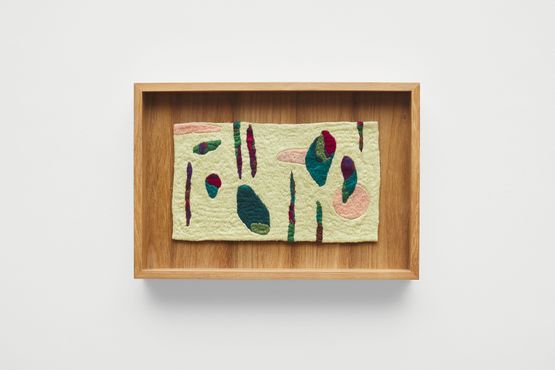 The skin of the plant by Brigida Baltar contemporary artwork Textile