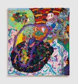 Broken Mug Handle Floating Leaf Butterfly Wing by Daniel Chen contemporary artwork painting