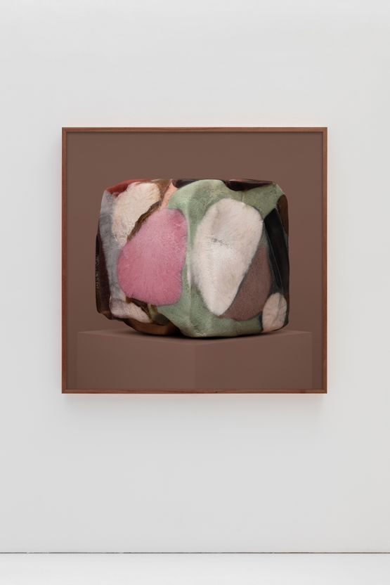 Rhodonite Mountain I by Dawn Ng contemporary artwork Print