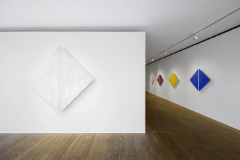 Contemporary art exhibition Mary Corse Primary Light at Pace Gallery Seoul South Korea