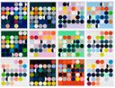 Lunar by Sarah Morris contemporary artwork Print