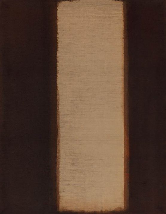 Umber-Blue by Yun Hyong-Keun contemporary artwork Painting