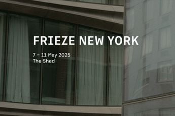 Contemporary art exhibition Frieze New York 2025 at David Zwirner New York 19th Street United States